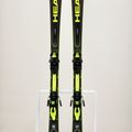 HEAD Supershape e-Speed SW SF-PR + PRD 12 black/neon yellow downhill skis 7