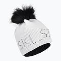 Women's winter cap Sportalm Aris Ski m.P optical white