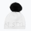 Women's winter cap Sportalm Aris Ski m.P optical white 6