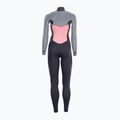 Women's swimming wetsuit ION Element 5/4 Front Zip black 6