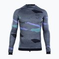 Men's ION Lycra Maze dark collage swimming longsleeve