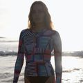 Women's swim longsleeve ION Neo Zip Top 1.5 capsule statement 4