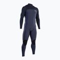 Men's swimming wetsuit ION Seek Amp 5/4 Front Zip blue nights