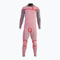 Men's swimming wetsuit ION Seek Amp 5/4 Front Zip blue nights 3
