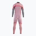 Men's swimming wetsuit ION Seek Amp 5/4 Front Zip blue nights 4
