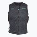 Men's protective waistcoat ION Vector Core Front Zip distorted grey
