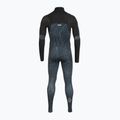 Men's ION Seek Core 3/2 mm Front Zip distorted black swim wetsuit 3