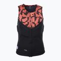 Women's protective vest ION Ivy Front Zip tiger coral
