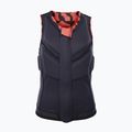 Women's protective vest ION Ivy Front Zip tiger coral 5