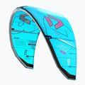Kitesurfing kite Duotone Juice D/LAB turquoise/grey