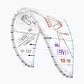 Kitesurfing kite Duotone Evo SLS Concept Blue undyed