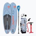 Inflatable SUP board set DUOTONE iSUP Flow Air SLS 10'4 2026 cyan blue