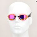 Arena swimming goggles Cobra Core Swipe Mirror violet/coral 7