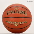 Spalding Premier Excel basketball orange size 7 5