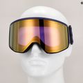 Atomic Four Pro HD Photo dark purple/amber gold ski goggles 8