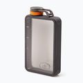 GSI Outdoors Boulder Flask silver-grey 79346 hiking spirit bottle 2