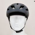 Giro Cormick bike helmet matte grey maroon 9