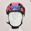 Giro Scamp Integrated MIPS matte black floral children's bike helmet 12