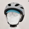 Giro Trella matte grey dark teal bicycle helmet 10