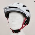 Giro Fixture II Integrated MIPS matte white pearl white ripple fade children's bike helmet 11