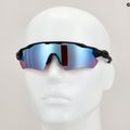 Oakley Radar EV Path matte black/prizm snow sapphire cycling glasses 0OO9208 7