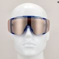 Bicycle goggles POC Devour opal blue translucent/clarity trail silver 8