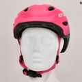 Giro Scamp Integrated MIPS matte pink purple fade children's bike helmet 8