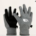 Children's trekking gloves The North Face Recycled Etip medium grey heather 11