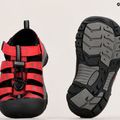 Children's sandals KEEN Newport H2 ribbon red/gargoyle 8