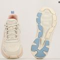 SKECHERS women's D'Lux Walker 2.0 Daisy Doll beige/mesh/pink/blue shoes 8