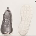 SKECHERS Fashion Fit Glow Up pewter women's shoes 8
