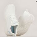 Women's SKECHERS Bobs Squad Chaos Face Off white/white shoes 8