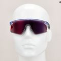 Oakley Bxtr translucent lilac/prizm road sunglasses 9