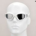 ZONE3 Vapour white/silver swimming goggles 12