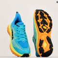 HOKA men's running shoes Mafate Speed 4 ceramic/diva blue 10