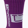 Men's Tapedesign anti-slip football socks purple 5