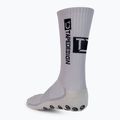 Men's Tapedesign anti-slip football socks grey TAPEDESIGNSZARY 2