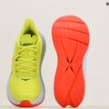 Women's running shoes HOKA Carbon X 2 evening primrose/fiesta 10
