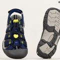 KEEN Newport Boundless navy academy/evening primrose junior sandals 9