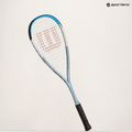 Wilson Ultra L blue/silver squash racket 16