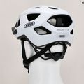 ABUS bike helmet Aduro 3.0 fleece white 9