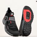 Men's MTB cycling shoes adidas FIVE TEN Trailcross Pro Clip In grey five/core black/red 13