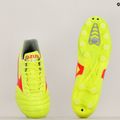 Mizuno Morelia II Pro MD safety yellow/fiery coral 2/galaxy silver men's football boots 10