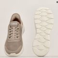 SKECHERS women's Go Walk Flex Grand Entry taupe/white shoes 10