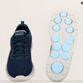 Women's SKECHERS Go Walk 7 Clear Path navy/white/light blue shoes 11