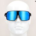 GOG Kronos matt black/polychromatic white-blue sunglasses 10