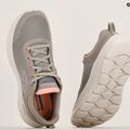 Women's SKECHERS Go Walk Flex Caley taupe/pink shoes 9