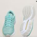 Women's running shoes Mizuno Wave Rider 27 eggshell blue/white/anise flower 11