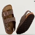 BIRKENSTOCK Milano BFBC Narrow mocha sandals 11