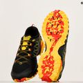 La Sportiva Bushido III men's running shoe black/yellow 11